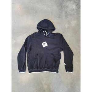 jordan jump man black hoodie sz Large
